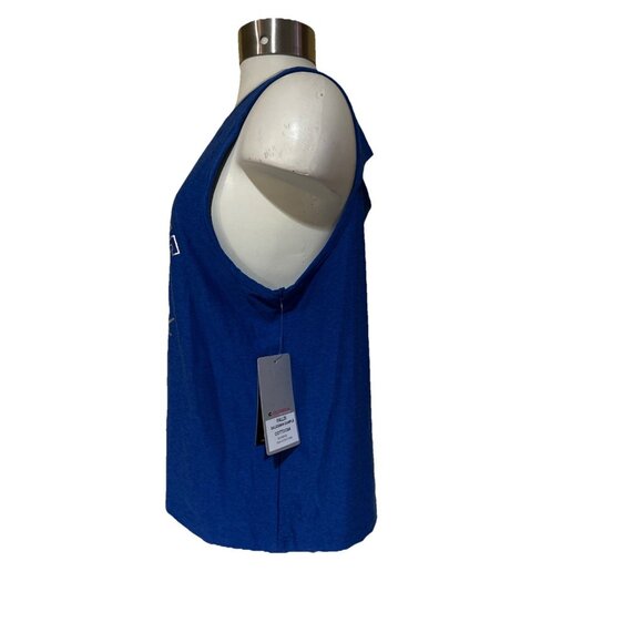 NEW Boise State BSU Broncos Colosseum Cutout Shimmer Tank Top Shirt Women's M - Picture 5 of 8